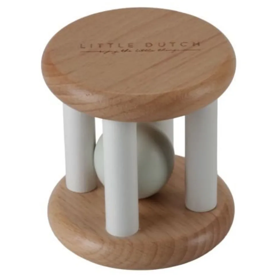 Rammelaar roller - Beige - Baby Bunny