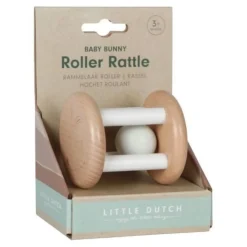 Rammelaar roller - Beige - Baby Bunny