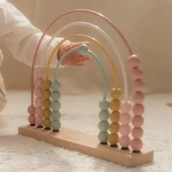 Regenboog telraam - Roze - Fairy Garden