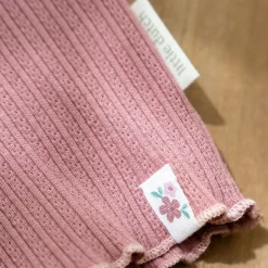 Rib Shirt lange mouw - Roze - Fairy Garden