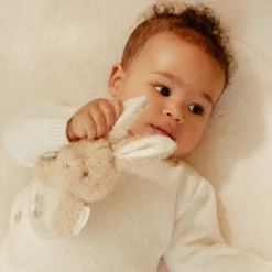 Ringrammelaar - Beige - Newborn Naturals