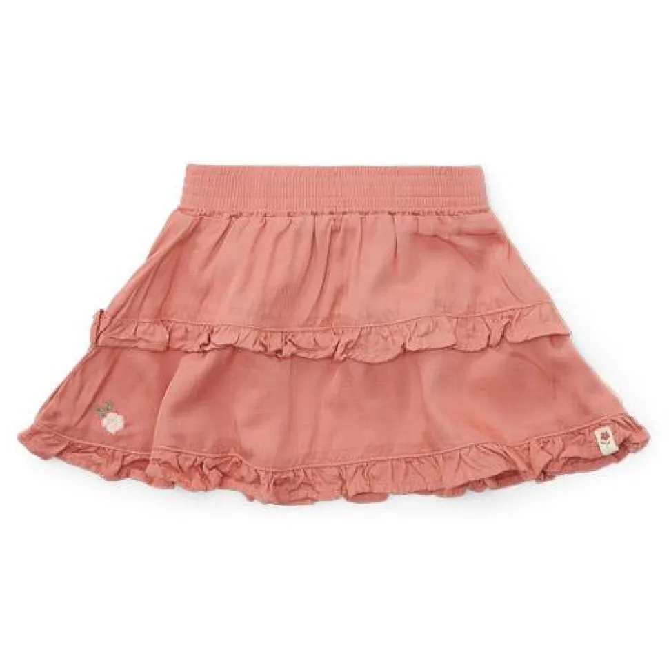 Rok met ruches - Roze - Little Farm