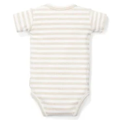 Romper korte mouw - Zand - Newborn Naturals
