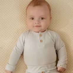 Romper lange mouw - Blauw - Forest Friends