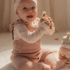 Romper lange mouw - Roze - Fairy Garden - Fairy Flowers