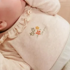 Romper lange mouw - Zand - Little Farm - Opdruk