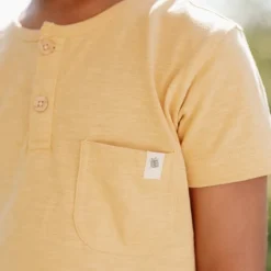 Shirt korte mouw - Geel - Forest Friends