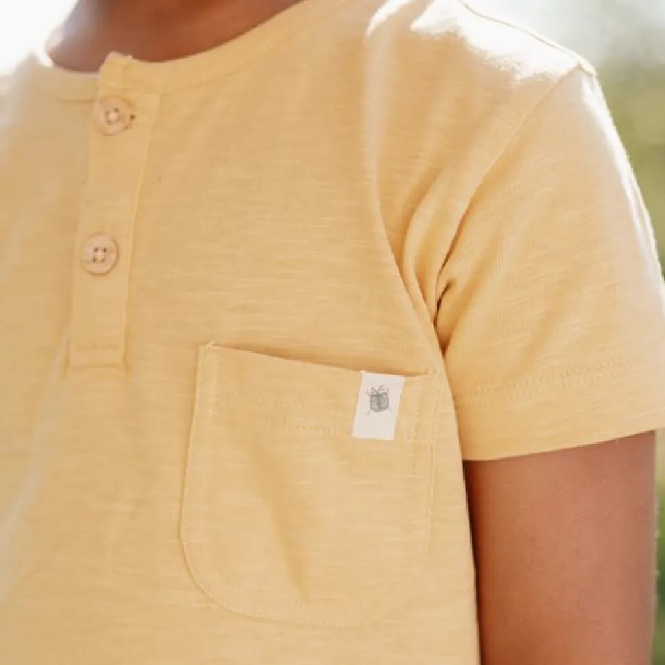 Shirt korte mouw - Geel - Forest Friends