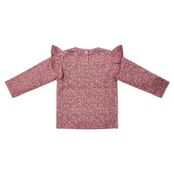 Shirt lange mouw - Roze - Fairy Garden - Bloemen