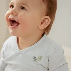 Shirt overslag lange mouw - Blauw - Forest Friends