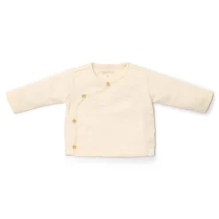 Shirt overslag lange mouw - Beige - Newborn Naturals