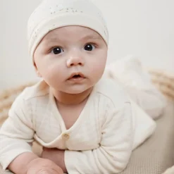 Shirt overslag lange mouw - Beige - Newborn Naturals