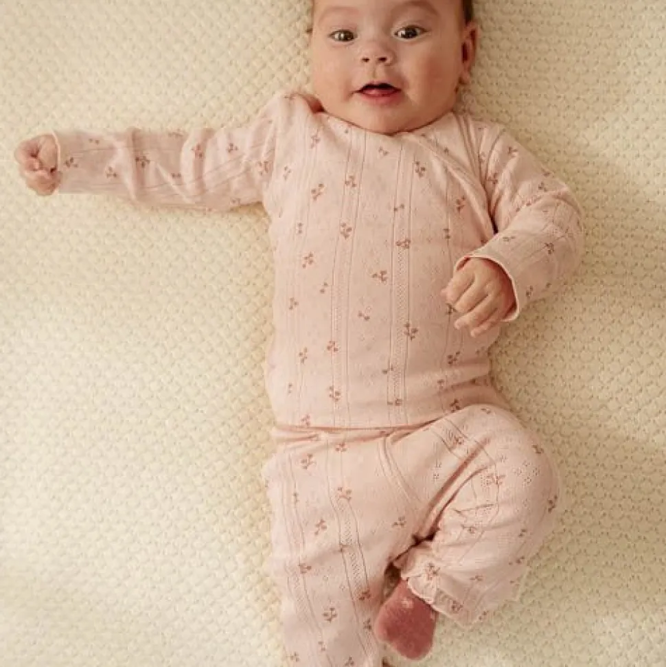 Shirt overslag lange mouw - Roze - Fairy Garden - Fairy Flowers