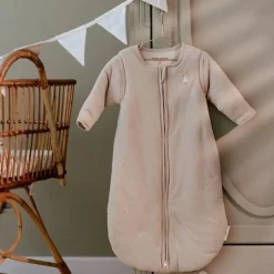 Slaapzak winter – Beige – Maat 70 cm – Newborn Naturals – Little Goose