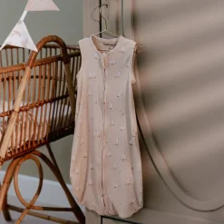Slaapzak zomer – Beige – Maat 70 cm – Newborn Naturals – Little Goose
