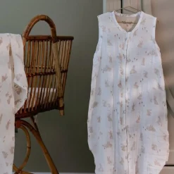 Slaapzak zomer – Wit – Maat 90 cm – Newborn Naturals – Baby Bunny