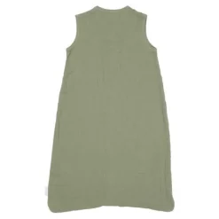 Slaapzak zomer hydrofiel 70 cm - Groen - Maat 70 cm - Little Farm