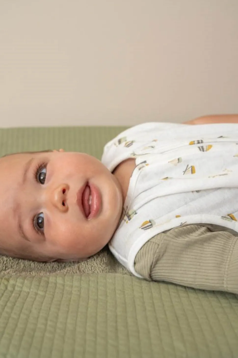 Slaapzak zomer hydrofiel 70 cm Sailors Bay White