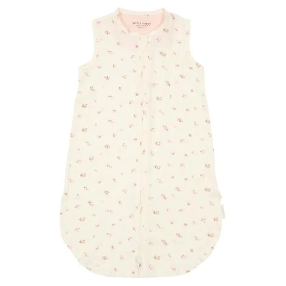 Slaapzak zomer hydrofiel 110 cm - Wit - Maat 110 cm - Fairy Garden - Fairy Blossom