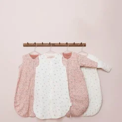 Slaapzak zomer hydrofiel 110 cm - Wit - Maat 110 cm - Fairy Garden - Fairy Blossom