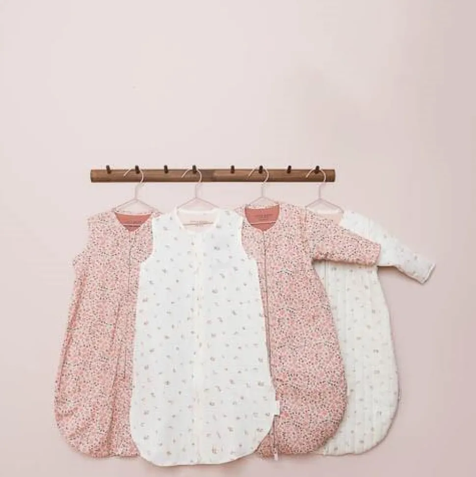 Slaapzak zomer hydrofiel 110 cm - Wit - Maat 110 cm - Fairy Garden - Fairy Blossom