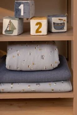 Slaapzak zomer hydrofiel 70 cm Sailors Bay Blue