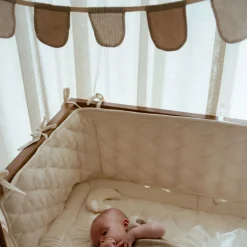 Slinger met vlaggetjes - Beige - Essentials