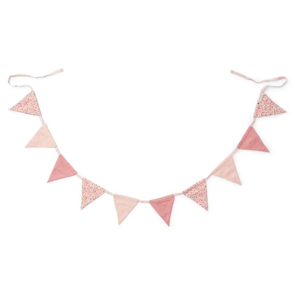 Slinger met vlaggetjes - Roze - Fairy Garden - Fairy Floral