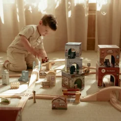 Stapelblokken met auto's – Meerkleurig – Essentials