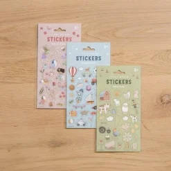 Stickervel Rosa & Friends