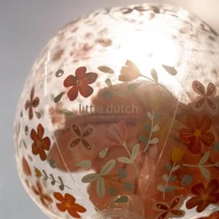 Strandbal 3D Figuur Pink Flowers