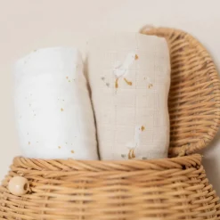 Swaddle - Beige - Newborn Naturals - Little Goose