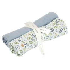 Swaddle - Blauw - Maat 70 cm - Forest Friends - Forest Adventure