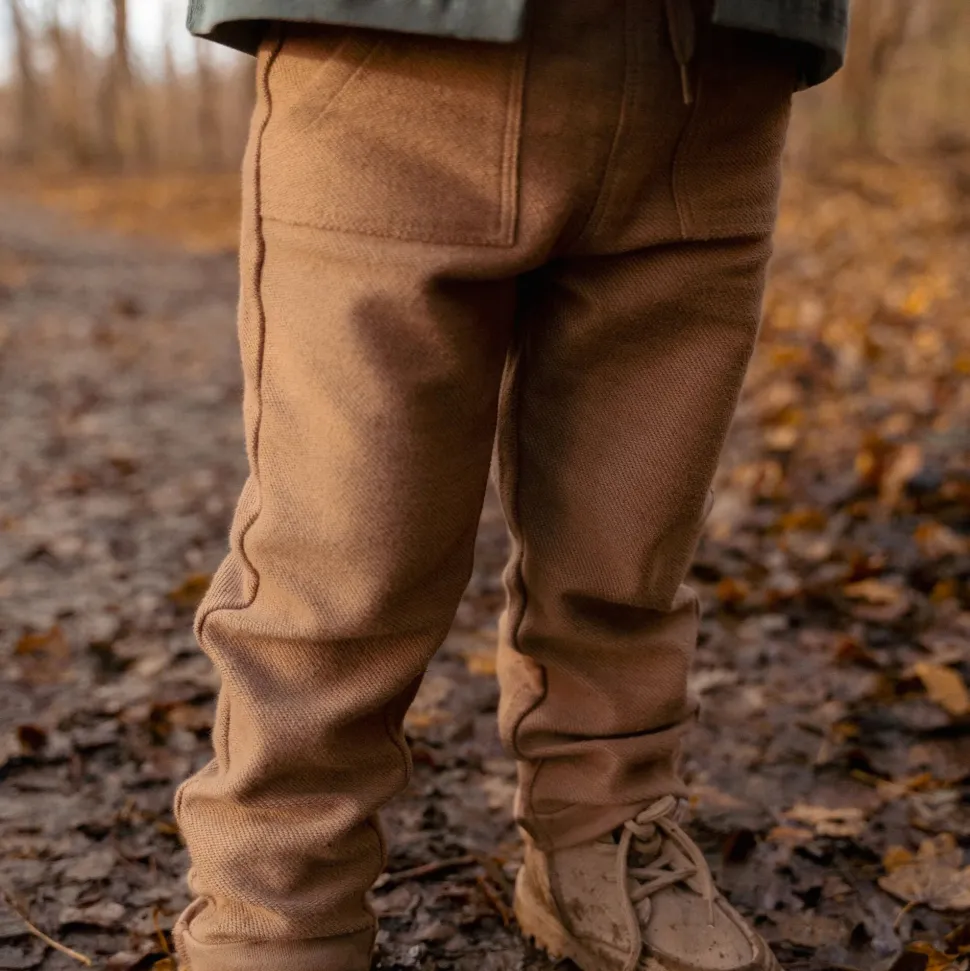 Sweatbroek - Bruin - Forest Friends