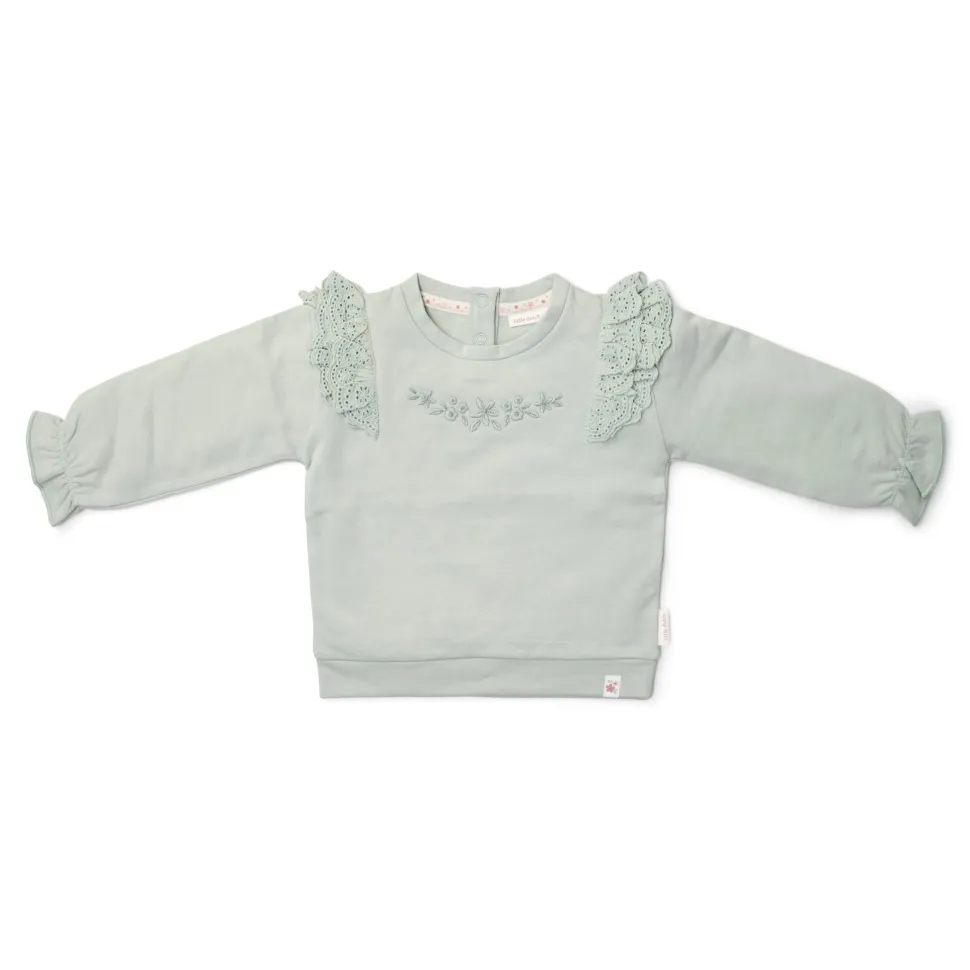 Sweater - Ruches - Groen - Fairy Garden