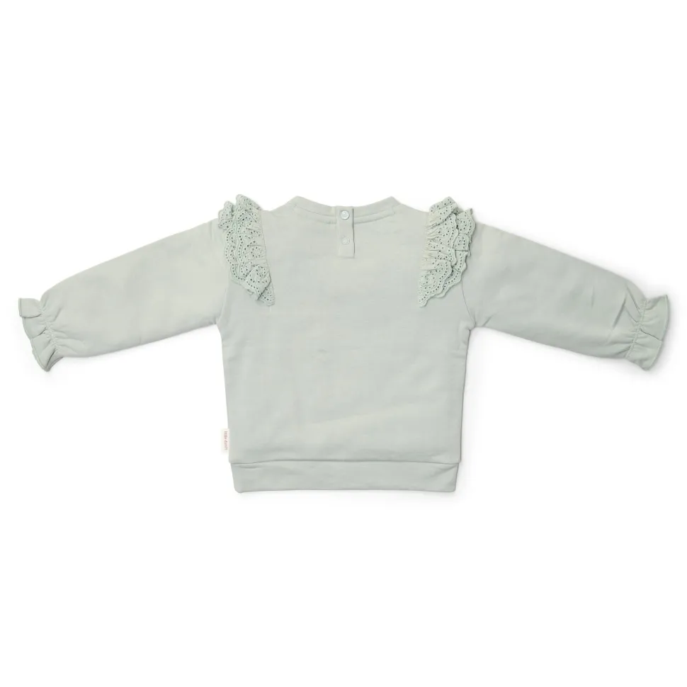 Sweater - Ruches - Groen - Fairy Garden