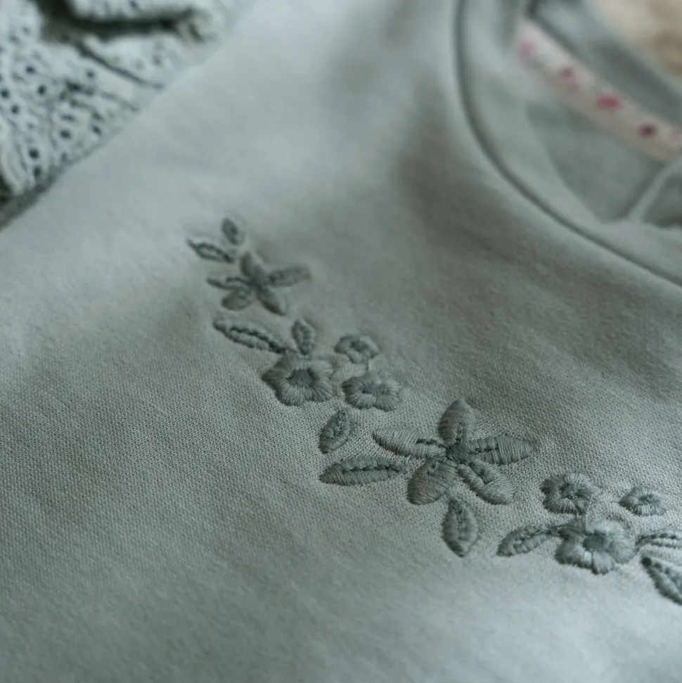 Sweater - Ruches - Groen - Fairy Garden