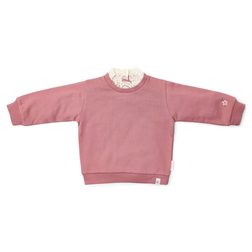 Sweater met kraag - Roze - Fairy Garden