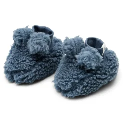 Teddy slofjes - Blauw - Newborn Naturals