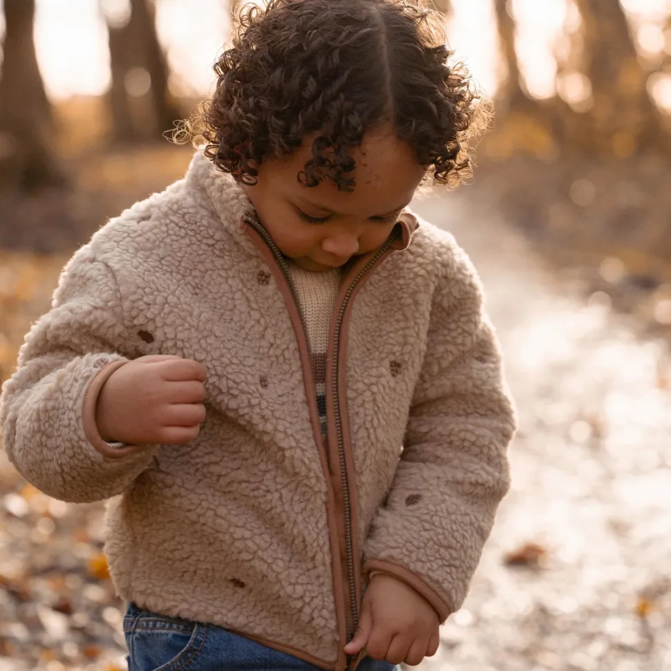 Teddy vest - Bruin - Forest Friends