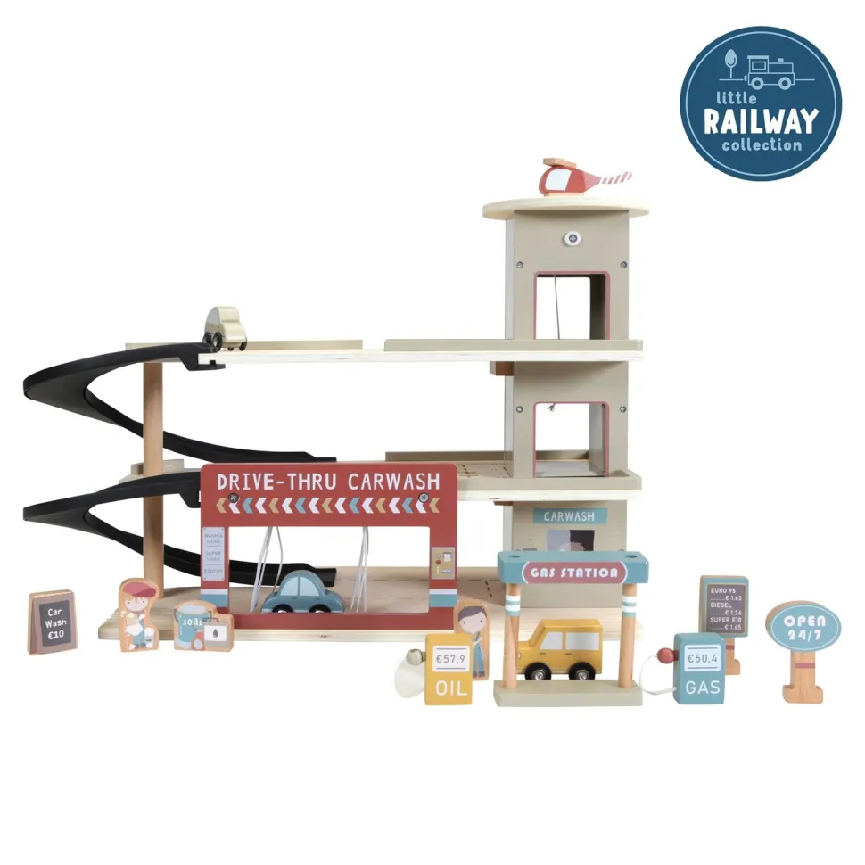 Treinbaanuitbreiding - garage