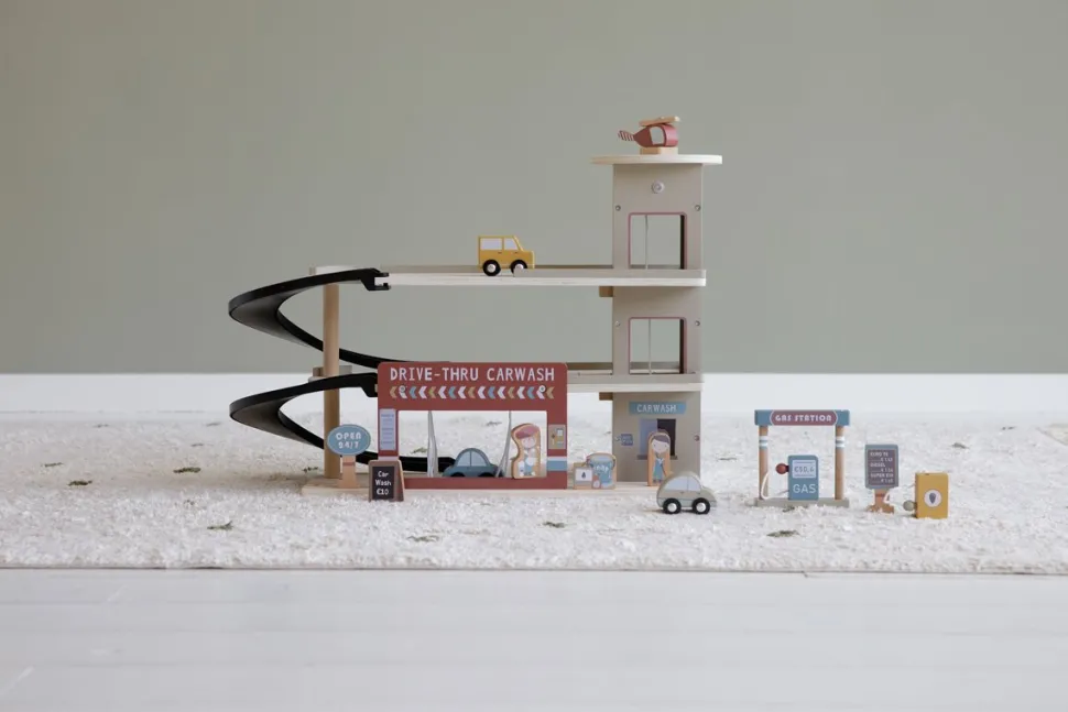 Treinbaanuitbreiding - garage