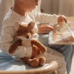 Tweedelige pyjama - Wit - Forest Friends - Forest Treasures