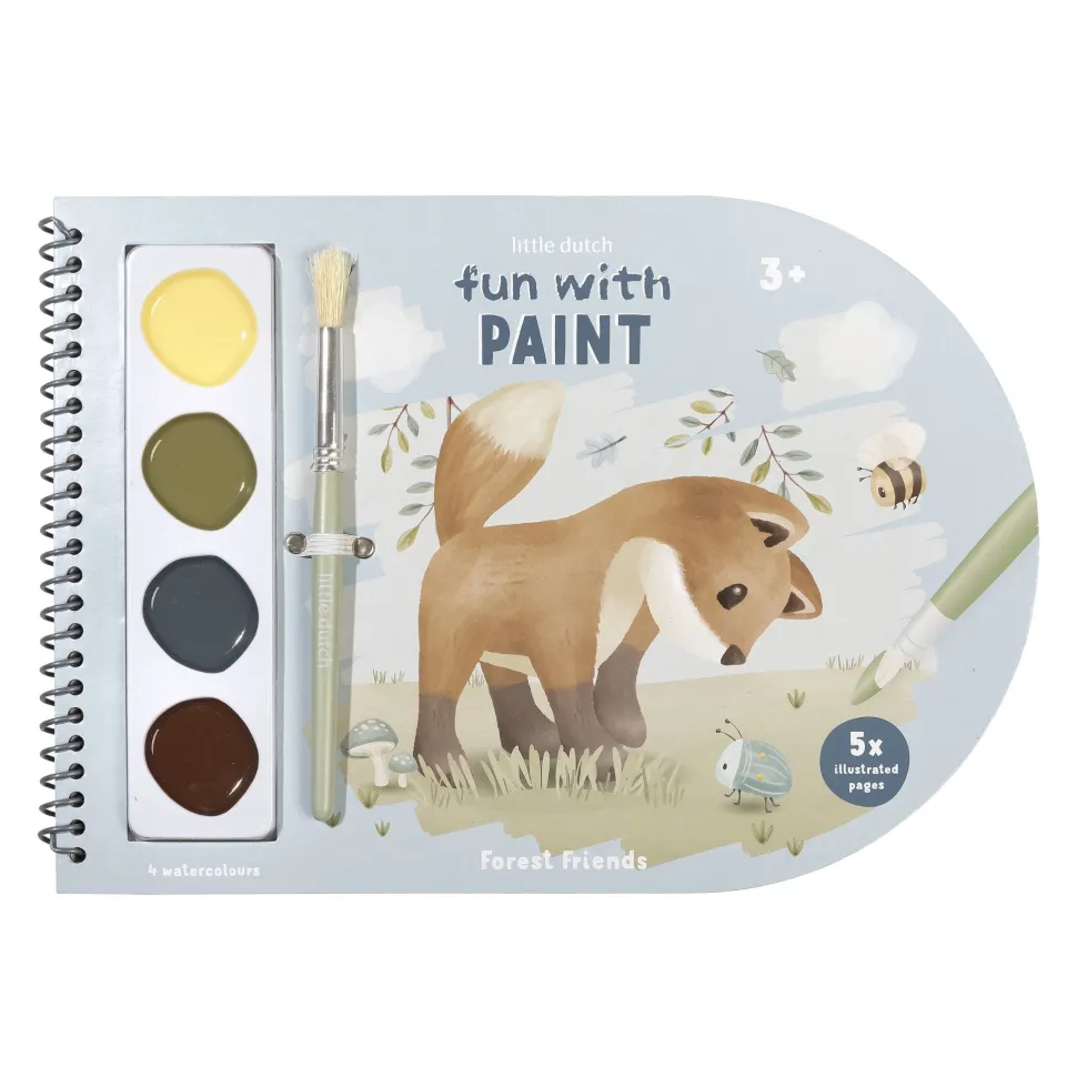 Verfboek Forest Friends