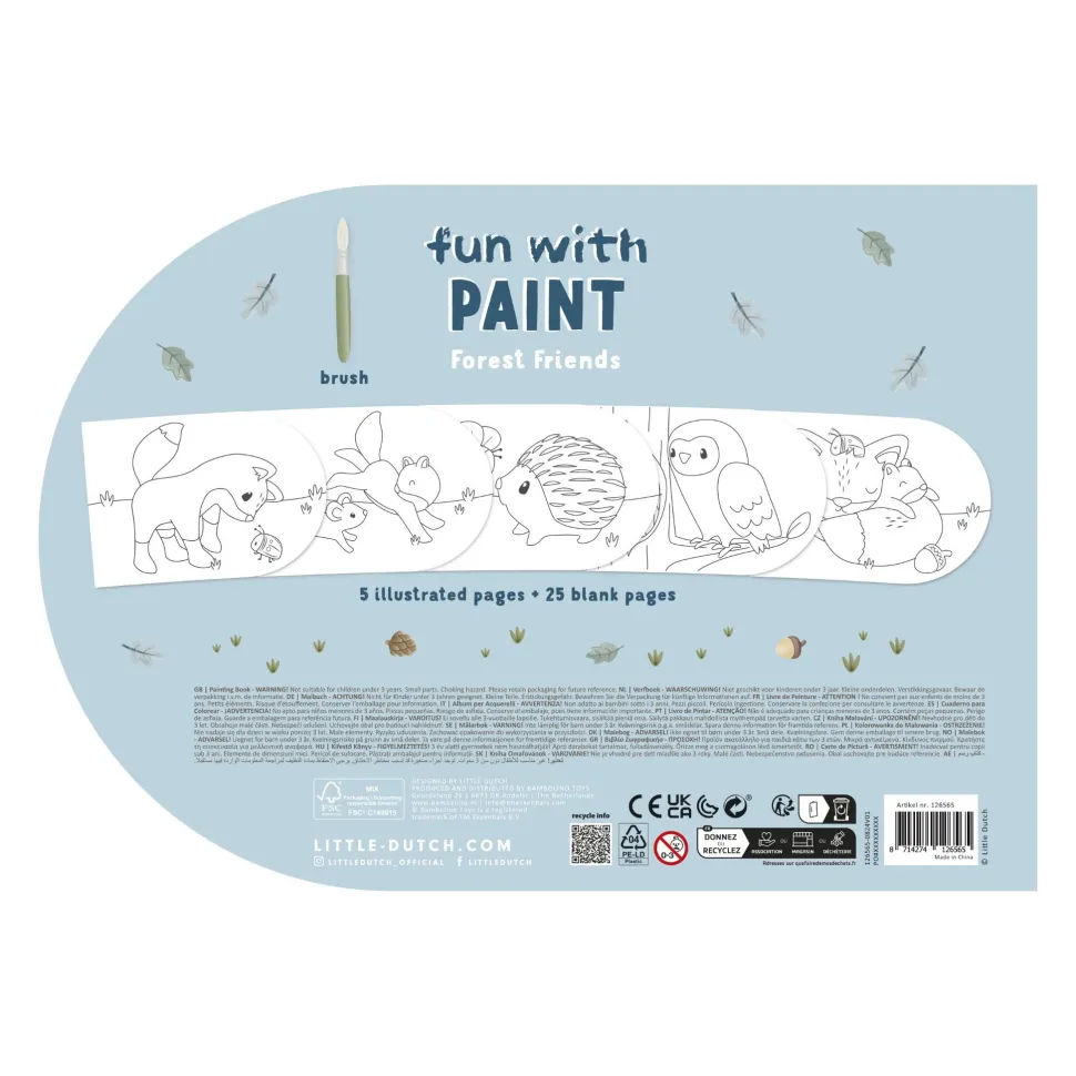 Verfboek Forest Friends