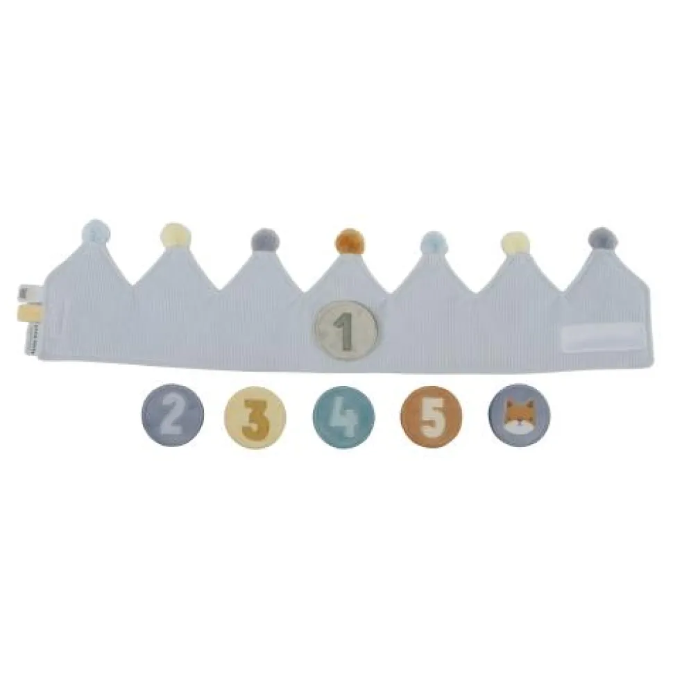 Verjaardagskroon - blauw