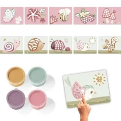 Vingerverfset - Roze - Fairy Garden