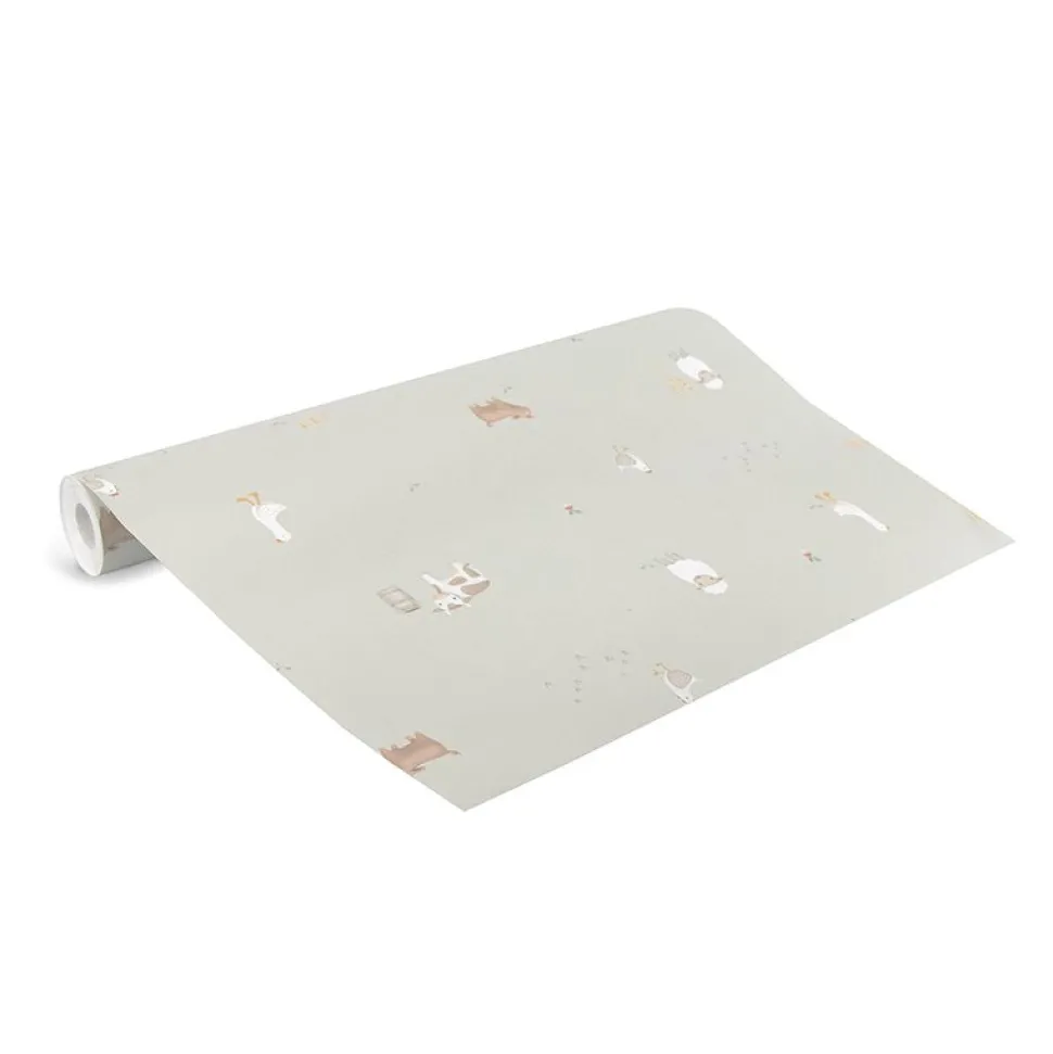 Vliesbehang Little Farm