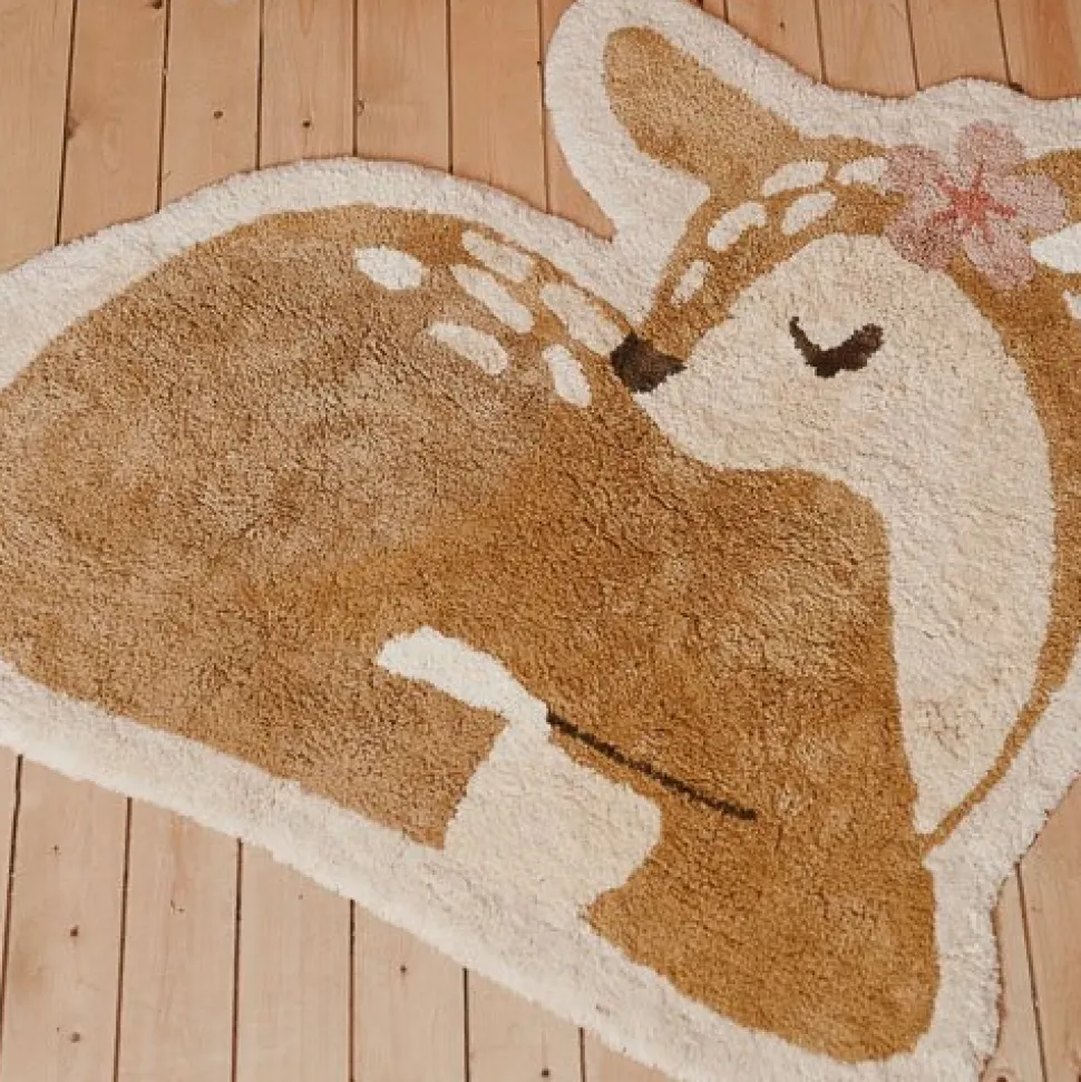 Vloerkleed hert - Beige - Fairy Garden