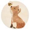 Vloerkleed vos - Beige - Forest Friends